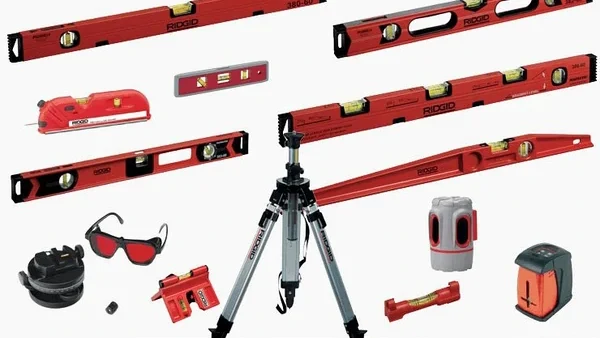 Виды строительных уровней