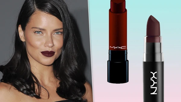 Как наносить темную помаду