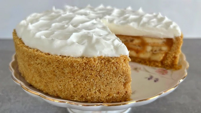 Баноффи: рецепт изумительного пирога с бананами и ирисом без выпечки