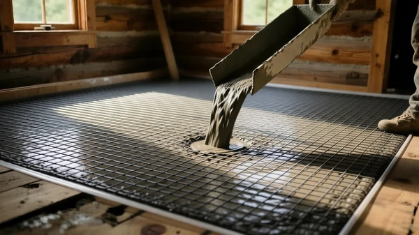 Стяжка пола на деревянный пол