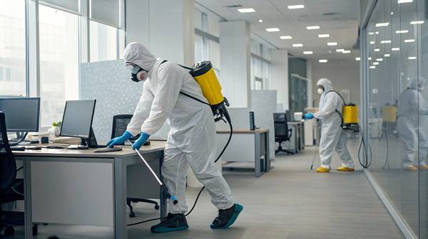 Профилактическая дезинфекция офиса: как снизить заболеваемость сотрудн...