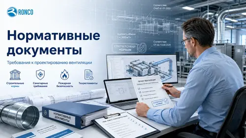 нормативные документы для проектирования вентиляции