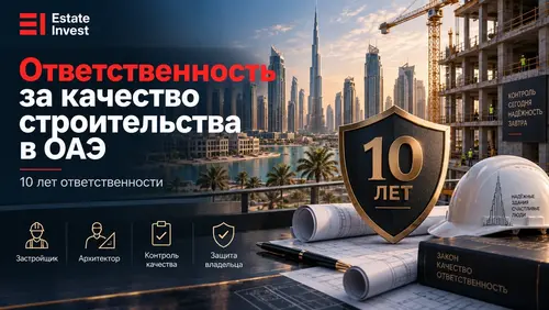 Ответственность за качество строительства в ОАЭ
