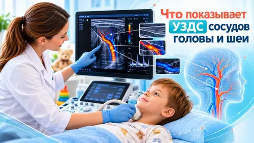 Что показывает УЗДС сосудов головы и шеи для детей