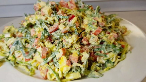 Рецепты салатов быстрого приготовления