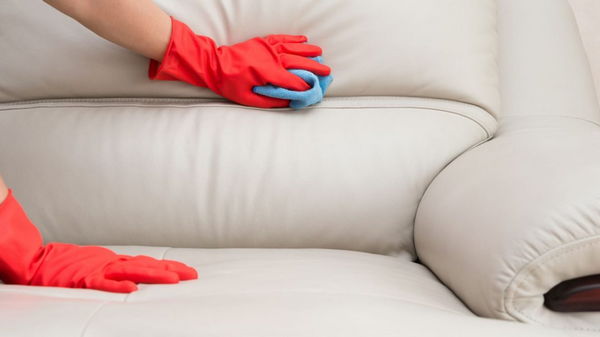 Как отмыть кожаный диван