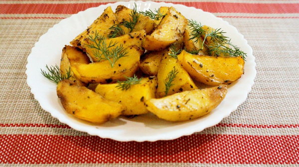 Рецепт картофеля в соевом соусе